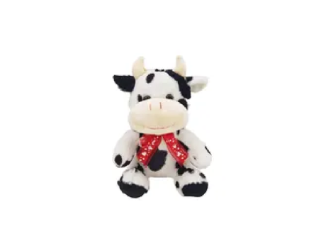 Imagen miniatura de PELUCHE VACA 22CM PE32374
