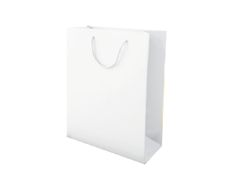 BOLSA BLANCA C/ CORDON GRANDE 38X12X49