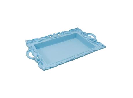 Imagen de BANDEJA RECTANGULO (32X20X4) CELESTE