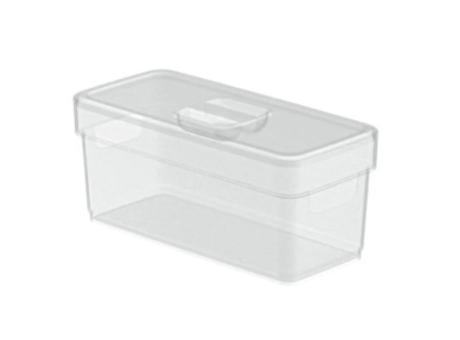 CAJA ORG. CON TAPA 2,3 LITROS TRANSPARENTE R. 501.012.001 NITRON