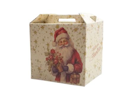 Imagen de CAJA CANASTA NAVIDAD 31018 GRD ECOLOGICA
