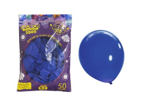 Imagen de GLOBOS MDC AZUL 12\" CM02459 X50 200CX