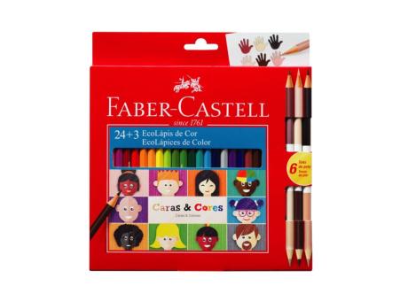 ECOLAPICES 24+3 CARAS Y COLORES