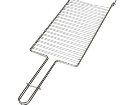PARRILLA DOBLE 72.5X21.5X2CM MOR
