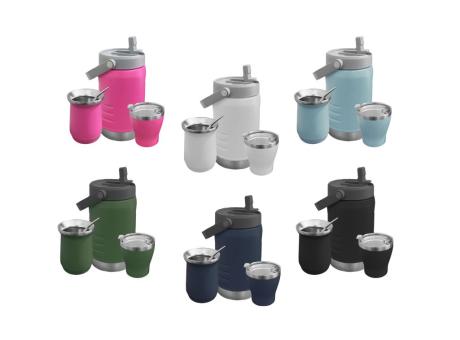 Imagen miniatura de JUEGO DE TERMO Y GUAMPAS 1,18 L NH-30311