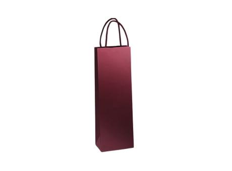 Imagen de BOLSA LAM BOTELLA METAL VINO MATE 35X13X8