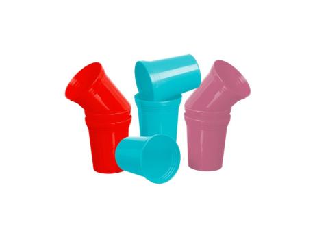 KIT DE VASOS CON 6 PIEZAS - 270 ML R. 84 PLASNEW