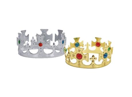 CORONA REY 12,5*10CM DORADO A1617 X1