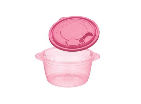 OLLA PARA MICROONDAS MINI GOURMET 850 ML ROSA R. 251.012.637 NITRON