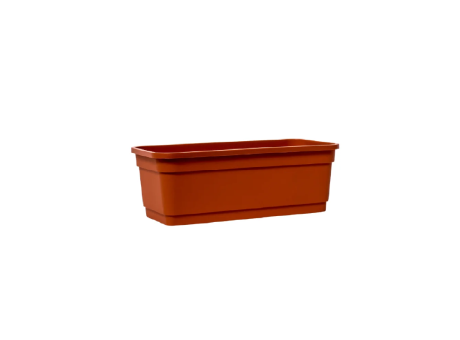 MACETA JARDINERA 25 CM TEJA, GEMPLAST;