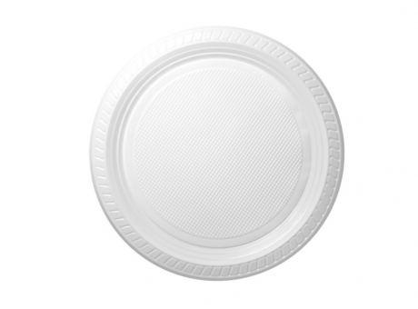 Imagen de PLATO PLAST. COPOBRAS C/ 10 UN PS-21 CM BLANCO