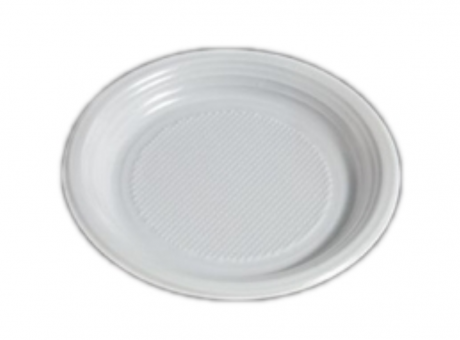 Imagen miniatura de PLATO PLAST. COPOBRAS C/ 10 UN PS-23 CM BLANCO