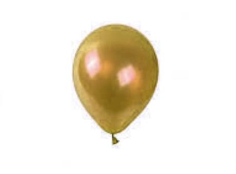 GLOBOS MDC METAL ORO 9\\" CM03623 X50