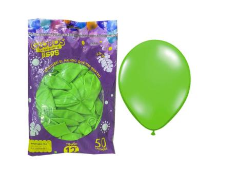 GLOBOS MDC VERDE MANZANA 12\\" CM02459 X50