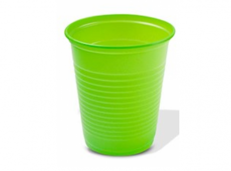 Imagen miniatura de VASO PLAST. COPOBRAS 200 ML C/ 50 VERDE