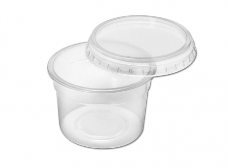 POTE PLAST. COPOBRAS C/ TAPA 140ML PAQ25