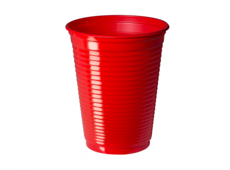 Imagen de VASO PLAST. COPOBRAS 200 ML C/ 50 ROJO