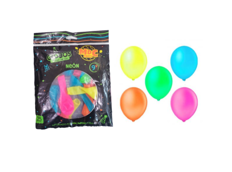 GLOBOS MDC PASTEL CELESTE 5\" A1149 X25