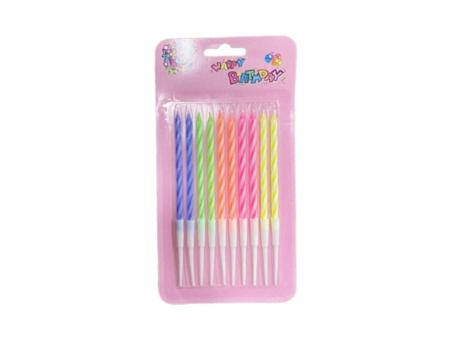 VELA PALITO 10 CM SURTIDO A1173