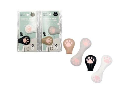 Imagen de PINZA MAGNETICA MANO DE GATO 2P (8.4X3X0.5CM)