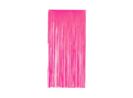 CORTINA NEON ROSA 1X2M