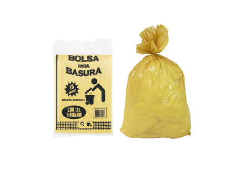 GIT BOLSA BASURA REFORZADA 200 LTS