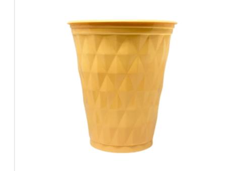 VASO DIAMANTE FORFEST 180ML NARANJA CANDYX40 CD180-YLA