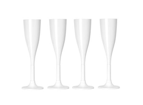 COPA CHAMPAGNE BLANCO 120 ML 14 X 4