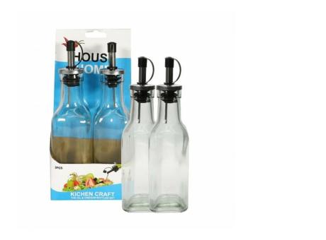 Imagen de SET ACEITEROS VIDRIO 2 PZS E-5830-2P