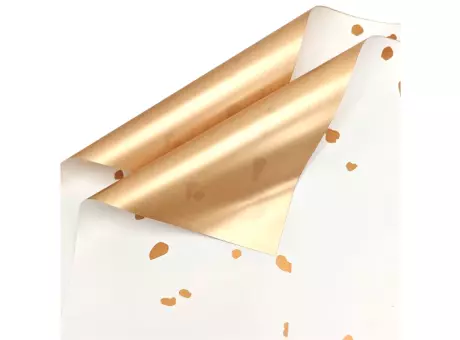 Imagen miniatura de PAPEL P/REGALO LOVE ORO 58X58 (20 UNIDADES) 5 COLORES PDR-ORO
