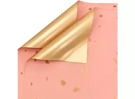 Imagen miniatura de PAPEL P/REGALO LOVE ORO 58X58 (20 UNIDADES) 5 COLORES PDR-ORO