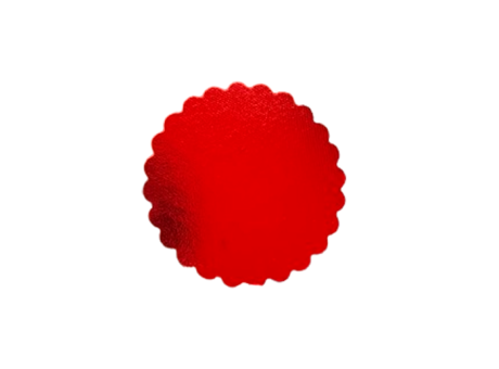 BASE TORTA REDONDO ROJO 18CM