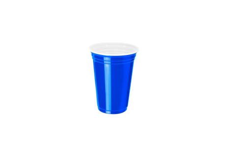 VASO FIESTA AMERICANA 400 ML AZUL C25