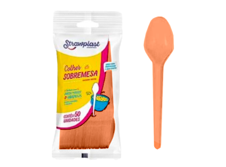 CUCHARITA NARANJA CANDY 20 X 50