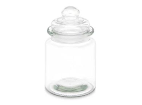 FRASCO CON TAPA VIDRIO CY-0020