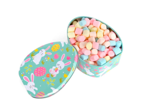 LATA HUEVO PASCUA (9X11.5X4.5CM) TIFFANY