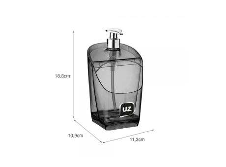 Imagen de PORTA DETERGENTE PLAST R.UZ354 NEGRO