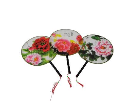ABANICO PLASTICO ORIENTAL E-SZ-2412