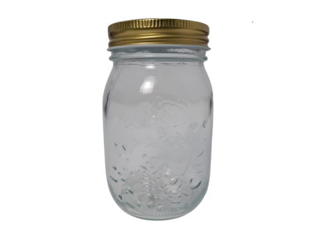 FRASCO VIDRIO DISEÑO 500ML E-5475