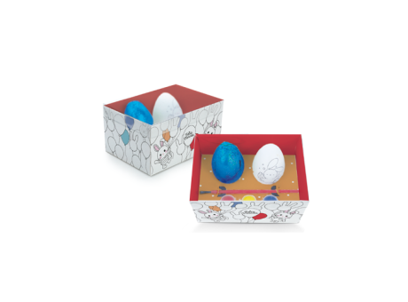 KIT CAJA VAMOS COLOREAR COM 01 HUEVO BALLON 30GR