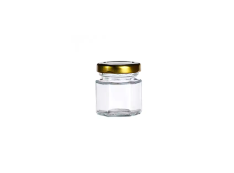 POTE HEXAGONAL DORADO 45ML