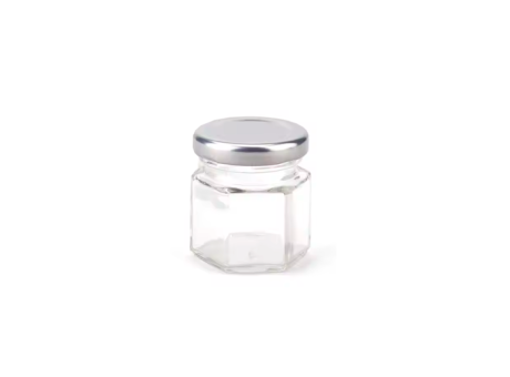 POTE HEXAGONAL PLATA 60ML A2160