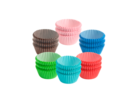 MOLDE DE PAPEL P/CUPCAKE REDONDO REF. 54087