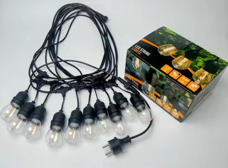 Imagen de GUIRNALDA FOCO LED PARA EXTERIOR S14-LED-10PC