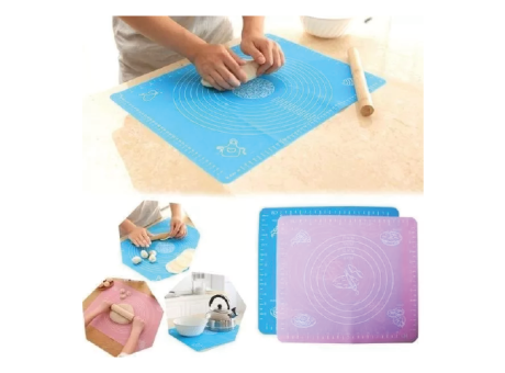 Imagen de TAPETE DE SILICONA PARA AMASAR 30X40 GJD-3040