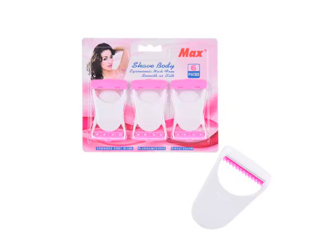 AFEITADOR 6 PCS ROSA A1P5701