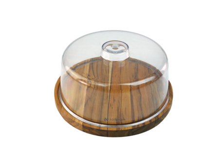 Imagen miniatura de BASE PARA TORTAS DE TECA CON ACRÍLICO 680.004.M00 NITRON