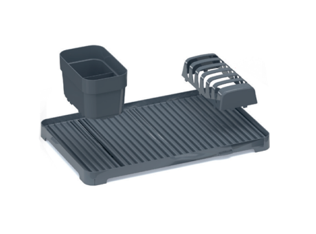 Imagen miniatura de ESCURRIDOR DE PLATOS FLAT - GRAFITO 820006086 NITRON