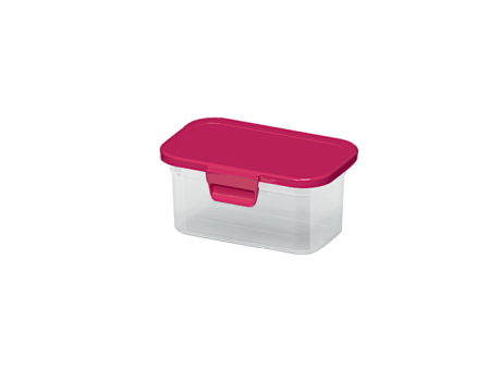 Imagen miniatura de RECIPIENTE CON TAPA FIJA - ROSA 330ML 554012087 NITRON