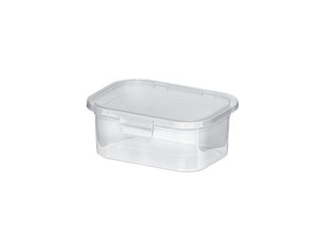 RECIPIENTE CON TAPA FIJA - TRANSPARENTE 1L 556012001 NITRON